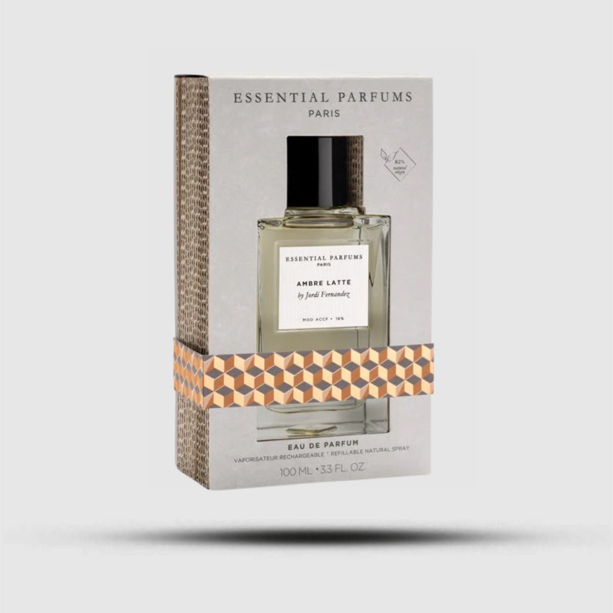 Ambre Latte Perfume by Essential Parfums,Size 100ml, - La Maison