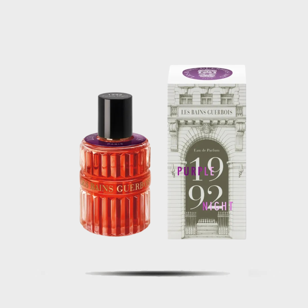 1992 Purple Night Perfume by Les Bains Guerbois,Size 100ml, - La