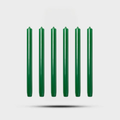 Royale Taper Candles Fir Green