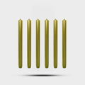 Royale Taper Candles Khaki