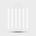 Royale Taper Candle White