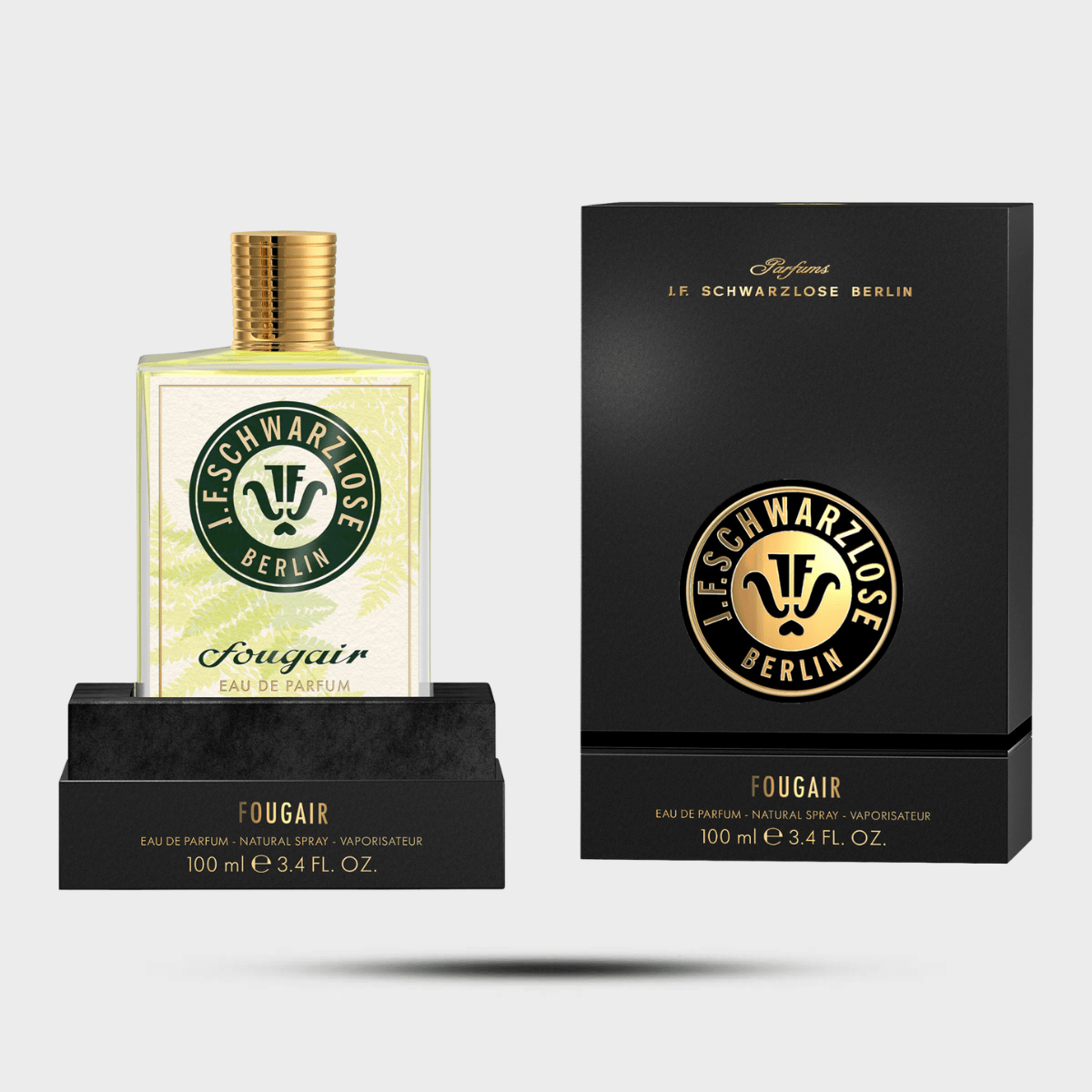 Fougère e 100ml Eau de Parfum（箱無し） Fougair Perfume by J.F. Schwarzlose,size 10ml, - La Maison Du Parfum