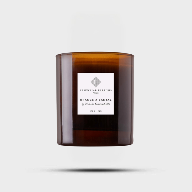 Orange X Santal Scented Candle