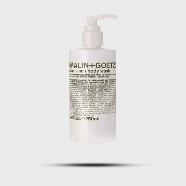 Rum hand+body wash._Malin + Goetz