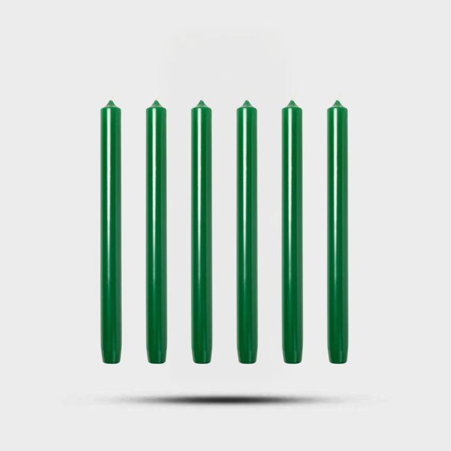Royale Taper Candles Fir Green