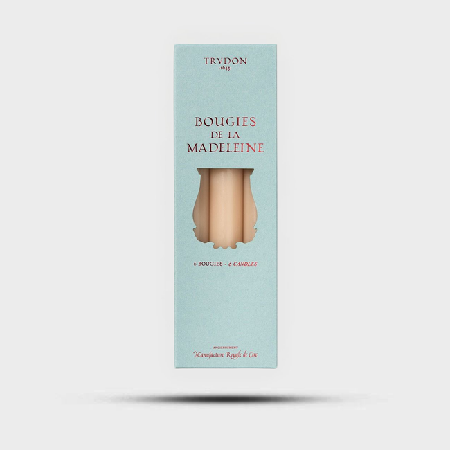 Madeleines Taper Candles Stone