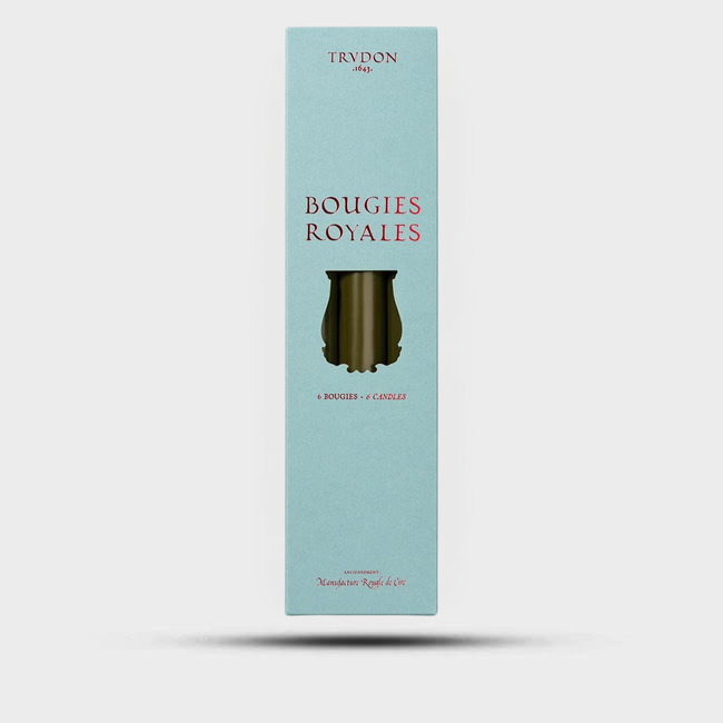 Royale Taper Candles Khaki
