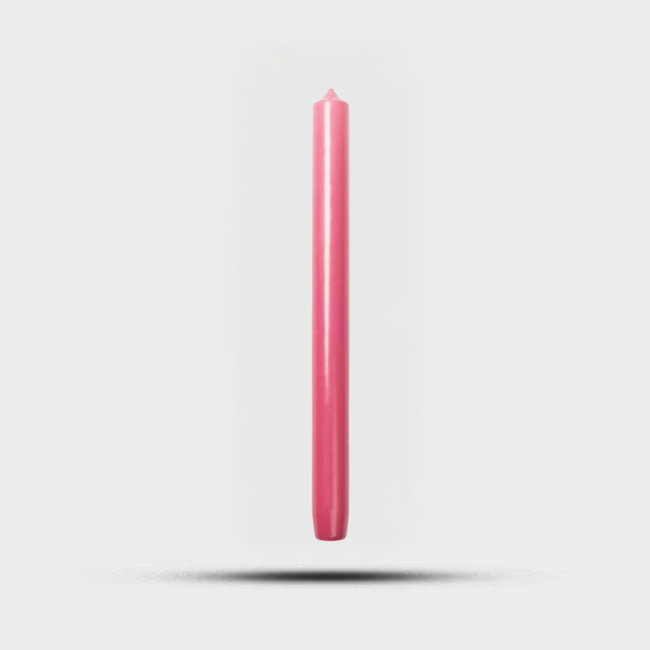 Royale Taper Candles Pink