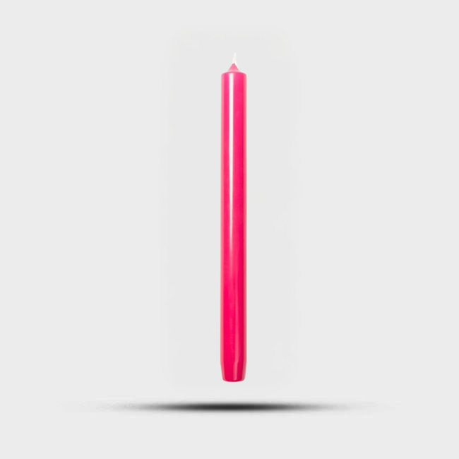 Royale Taper Candles Fuchsia