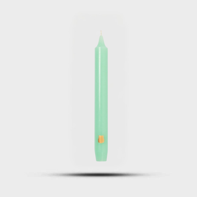 Madeleines Taper Candles Watery Green