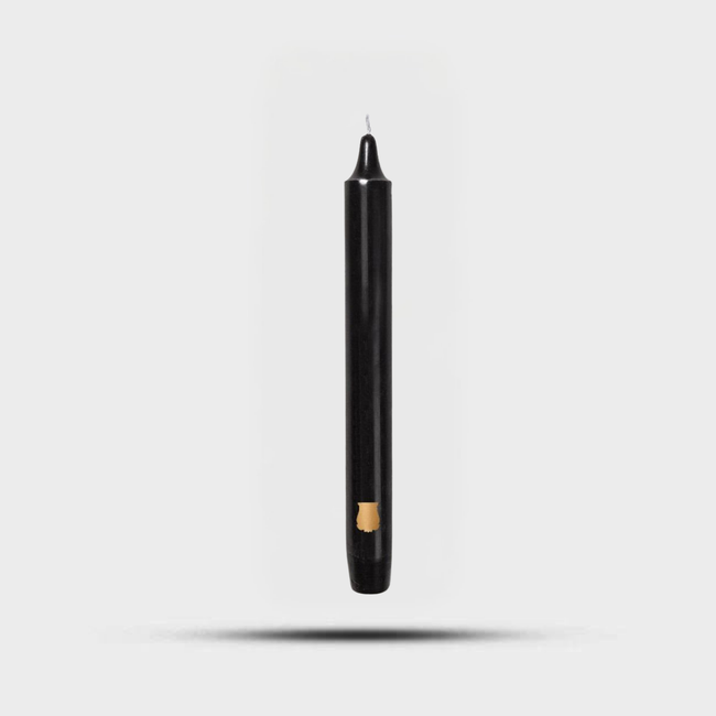 Madeleines Taper Candles Black