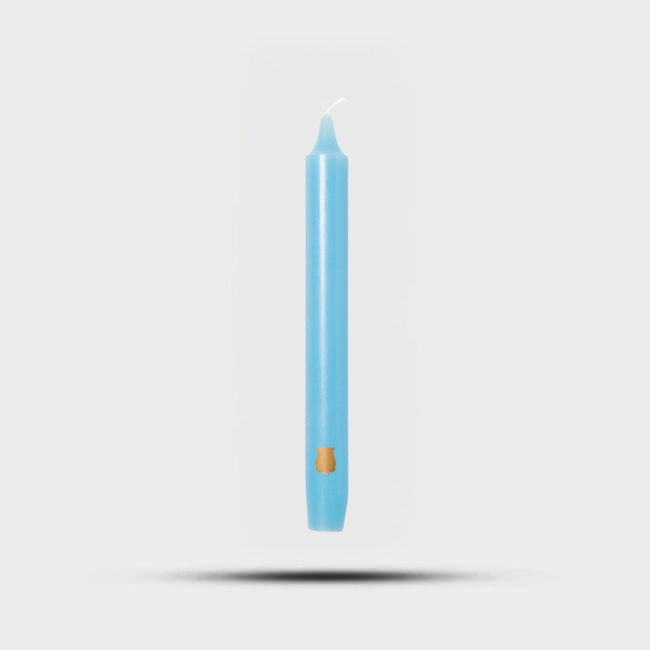 Madeleines Taper Candles Aqua