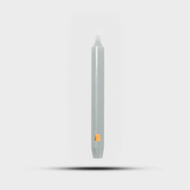 Madeleines Taper Candles Grey