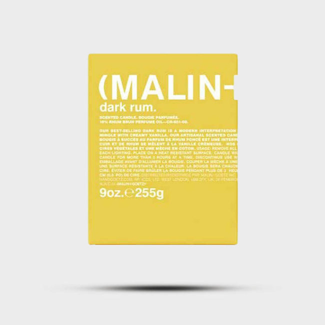 Dark rum candle_Malin + Goetz
