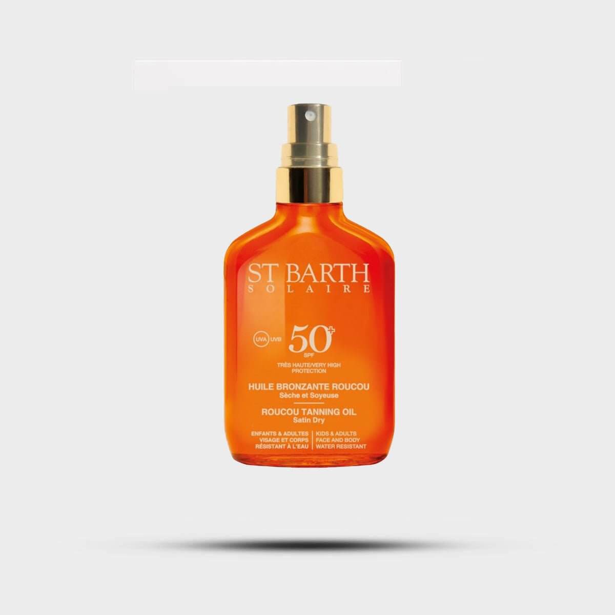 NEW Roucou tanning oil SPF 15/30/50 sunscreen by Ligne St. Barth